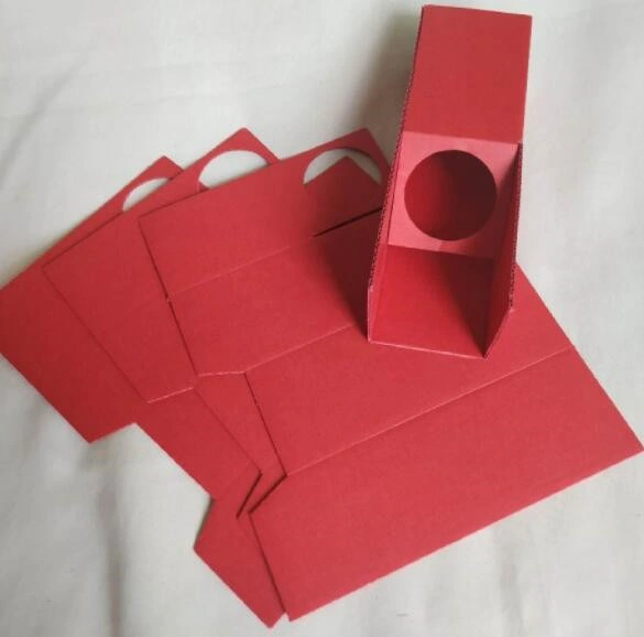 Wholesale/Supplier Red Colored Kraft Fluted Packing Papers