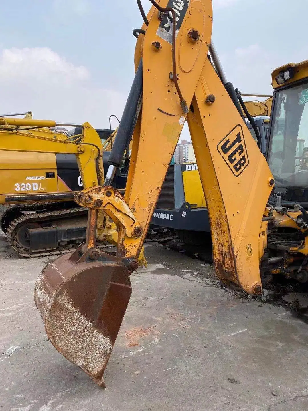 Used Jcb Backhoe Loader Low Hours Good Condition in Stock, Secondhand Backhoe Loader 3cx 4cx Hot Selling