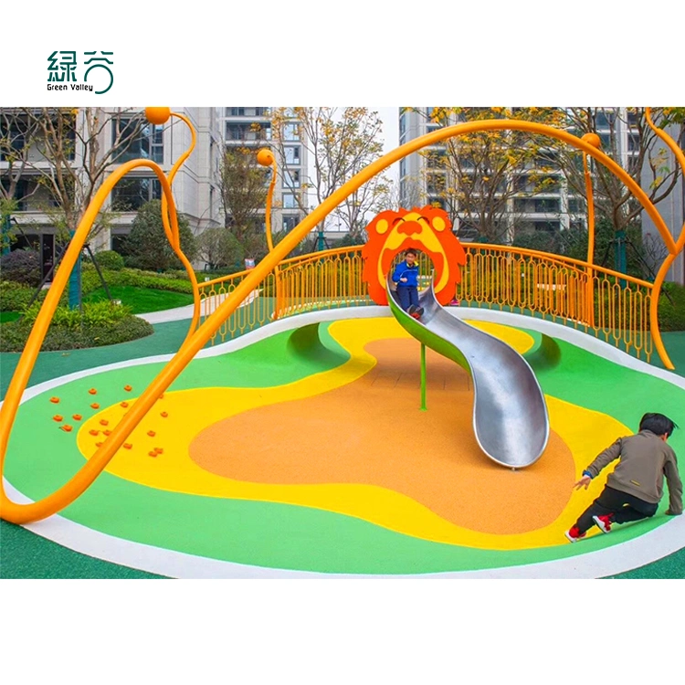 Rubber Flooring Material EPDM Granules Anti Slip Durable Playground