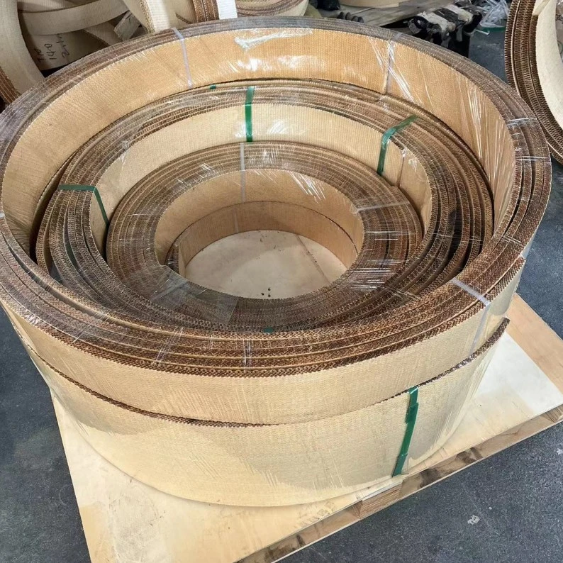 Crane Windlass Resin Woven Brake Lining Roll with Copper Wires