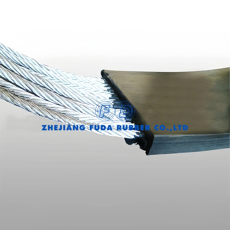 Custom Tear Resistant Steel Cord Rubber Coveyor Belts for Heavy Industry