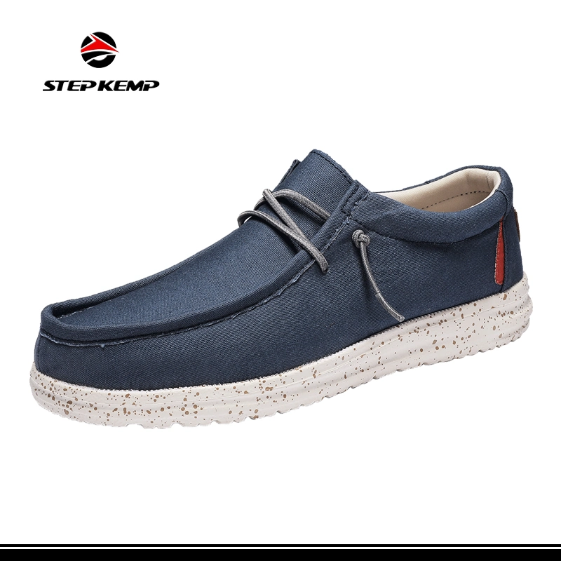 أحذية Canvas Loafer من القماش غير الرسمي للرجال من النساء Ex-22c4151