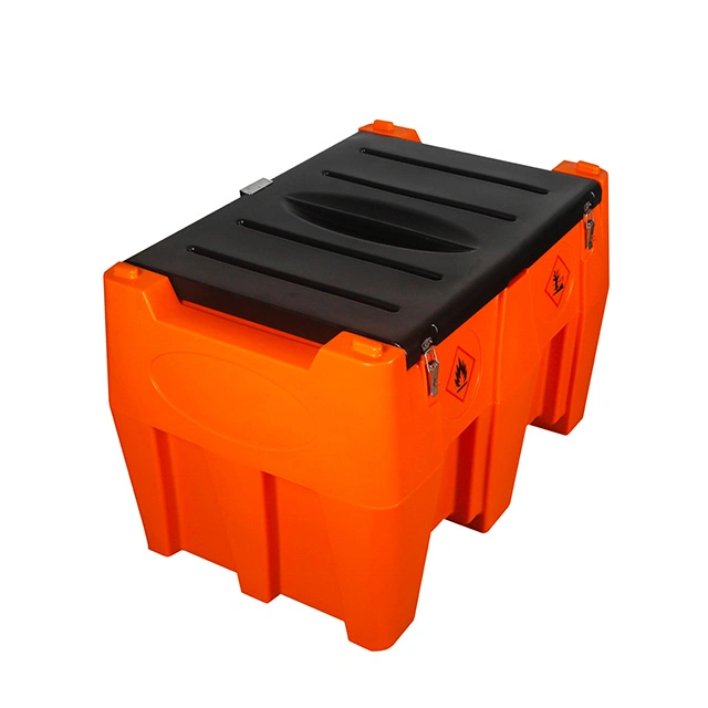 220L/480L Plastic Poly Small HDPE Chemical Storage Equipment Portable Fuel Gas Tank