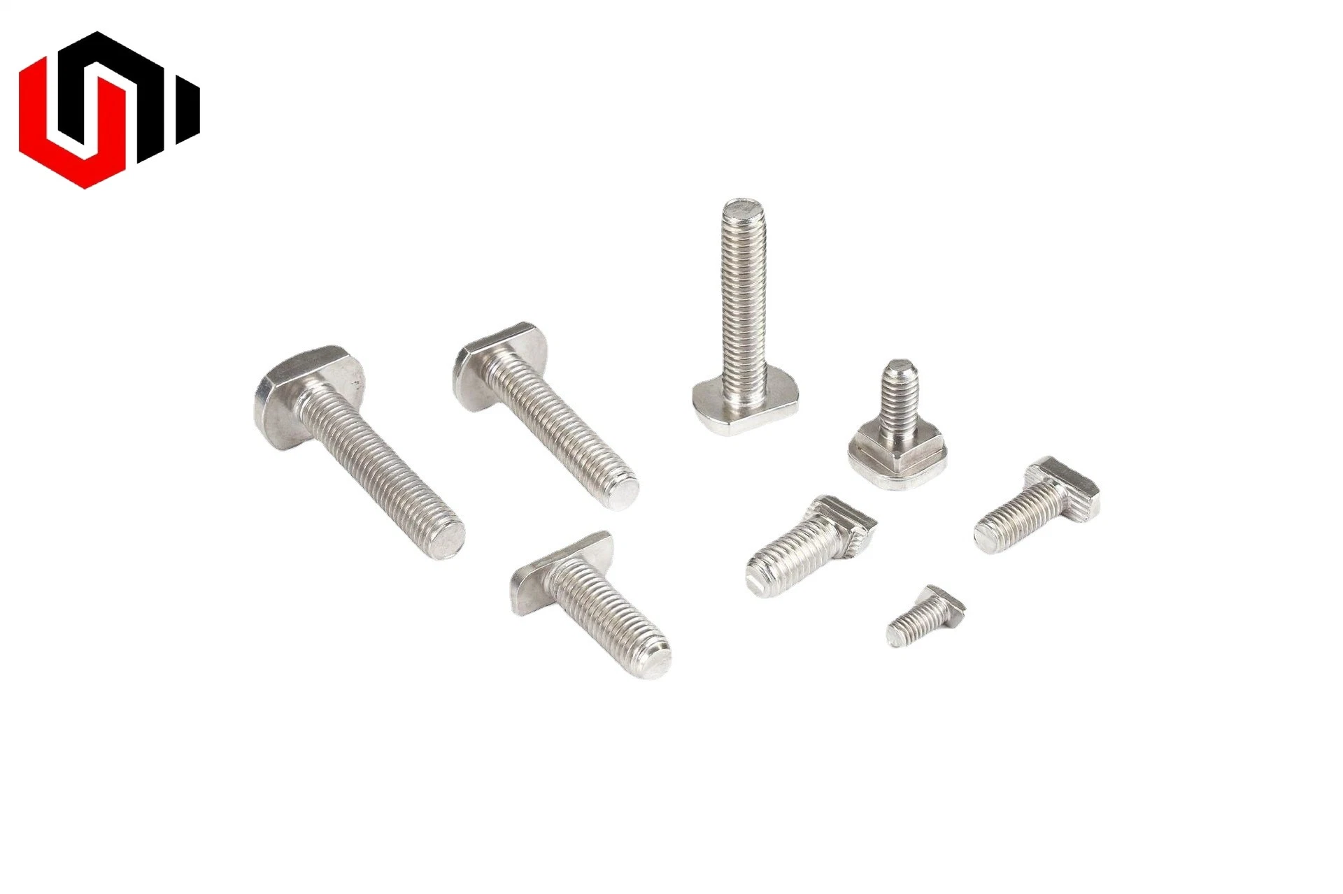 Manufacture Non-Standard T Bolt Square Head Bolt A2/A4 Stainless Steel