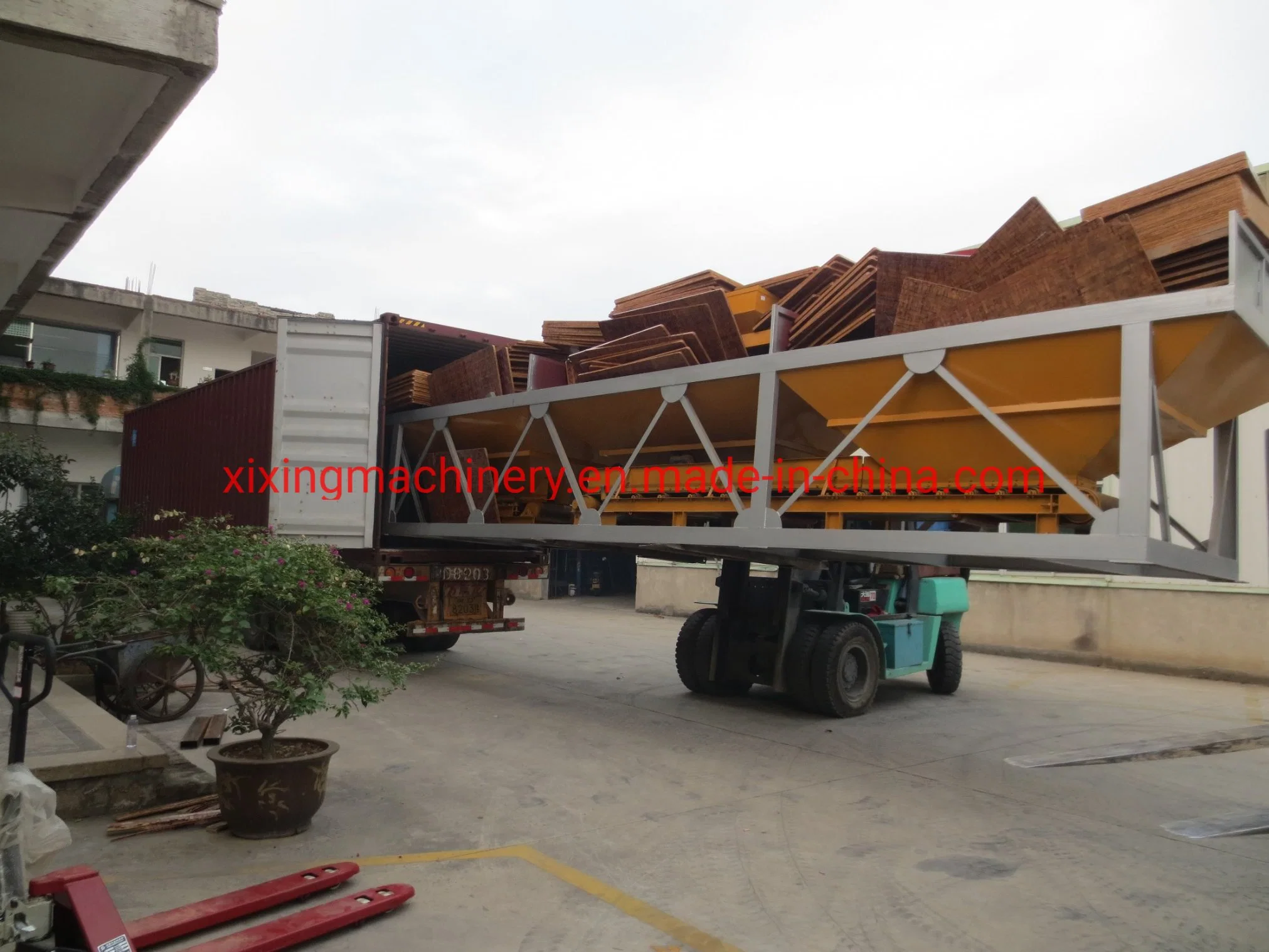 Concrete Batching Plant Construction Machinery Engineering