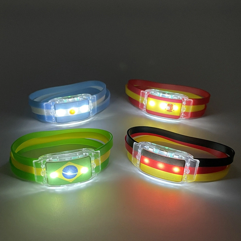 Banderas Counrty Pulseras Pulsera LED LED