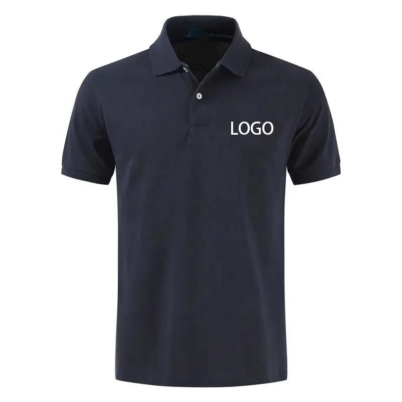 Custom Mens 100% Cotton or Polyester Printing Embroidery Logo Sports Plain Blank School Uniform Unisex Golf Polo Shirts