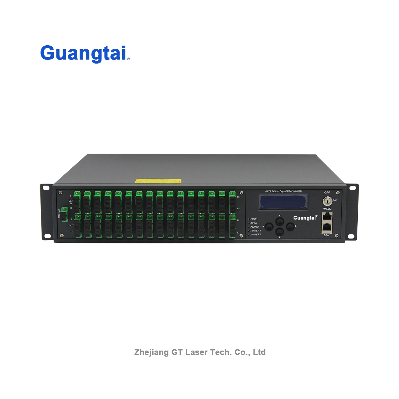 Guangtai Hochleistungs-CATV-Glasfaserausrüstung 1550nm FTTH EDFA Ha5800A/B