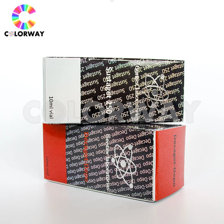 Best Selling Top Quality Durable Paper Matte Vial Box