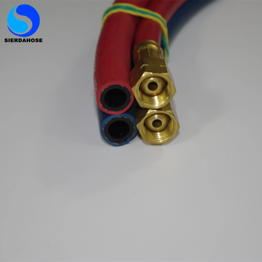 8mm PVC Sauerstoff Acetylen Twin Gas Cutting Schweißschlauch Rohr Schläuche