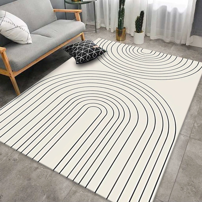 Machine Made Beautiful Soft Polyester OEM Manufacture Rugs Living Room Large Floor Carpets Bedroom Living Room Washable Area Rugs Carpets Set