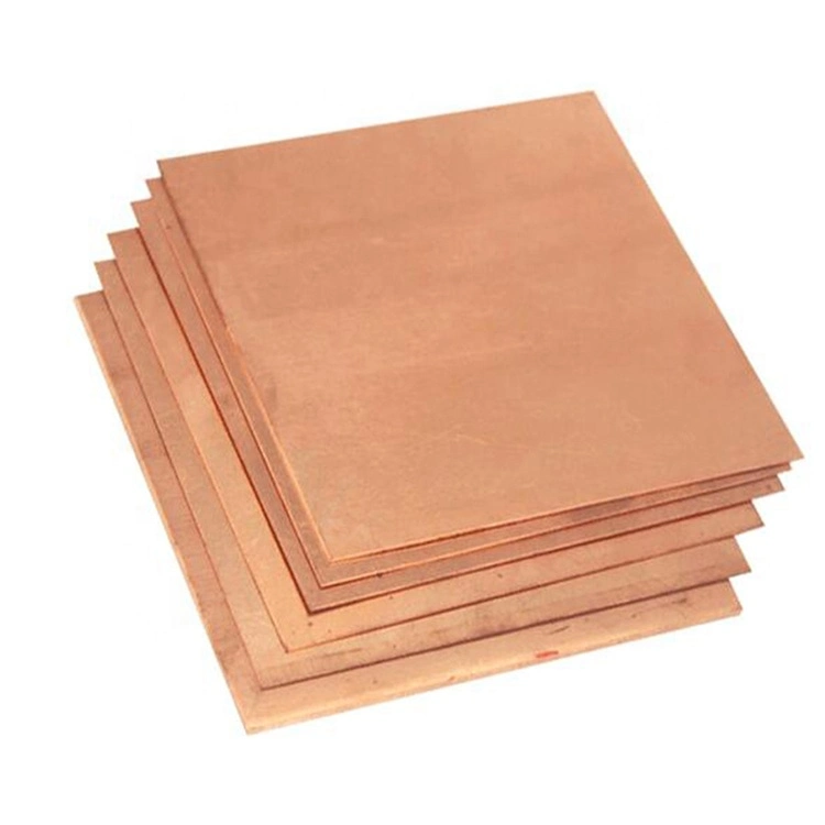 Customized 99.9% 0.3mm 0.5mm 0.7mm 0.8mm 1.0mm Pure Flexible Copper Sheet