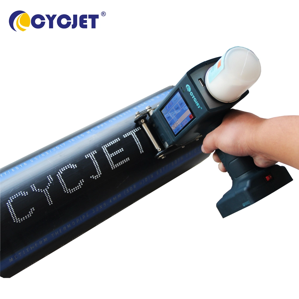 Cycjet Alt160plus impresora inkjet Dod para caracteres grandes la impresión de canalización de los tubos de acero