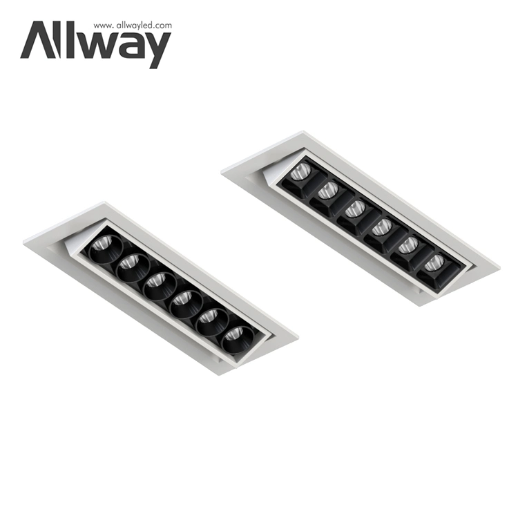 Allway New Arrivals مسار النقطة المتحركة لإطار الوحدة النمطية القابلة للضبط ضوء خطي