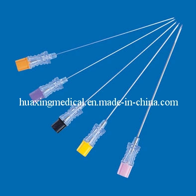 24G Medical Quincke Point Spinal Needle pour Surgical (pourpre)