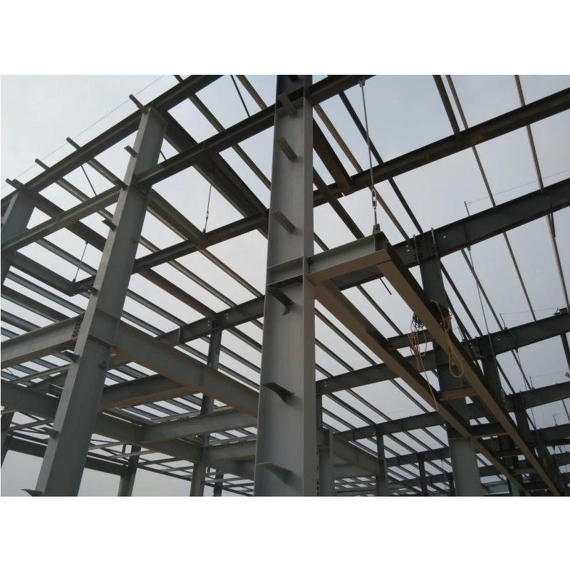 Structure en acier de construction préfabriqués Pre-Engineered usine industrielle Projet de construction en usine pour l'atelier d'entrepôt