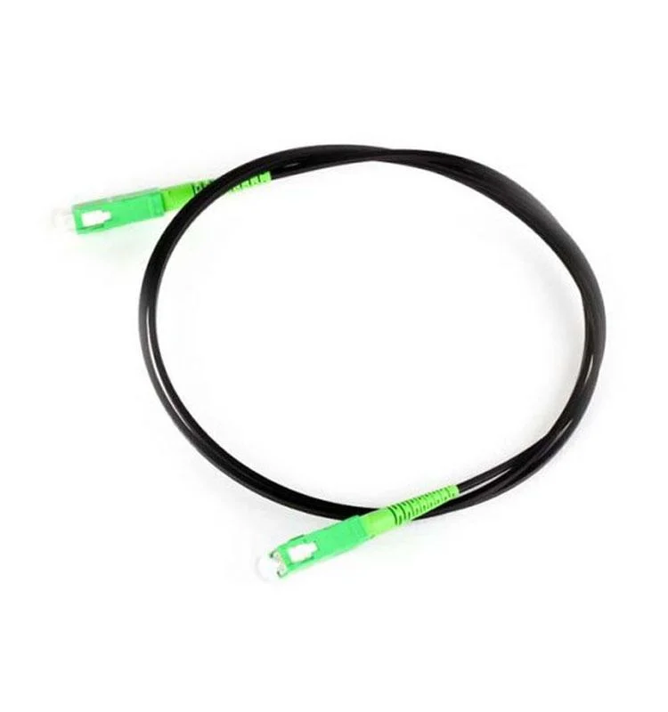 Cable de conexión de fibra óptica de caída de tipo arco de FTTH duradero SC UPC APC