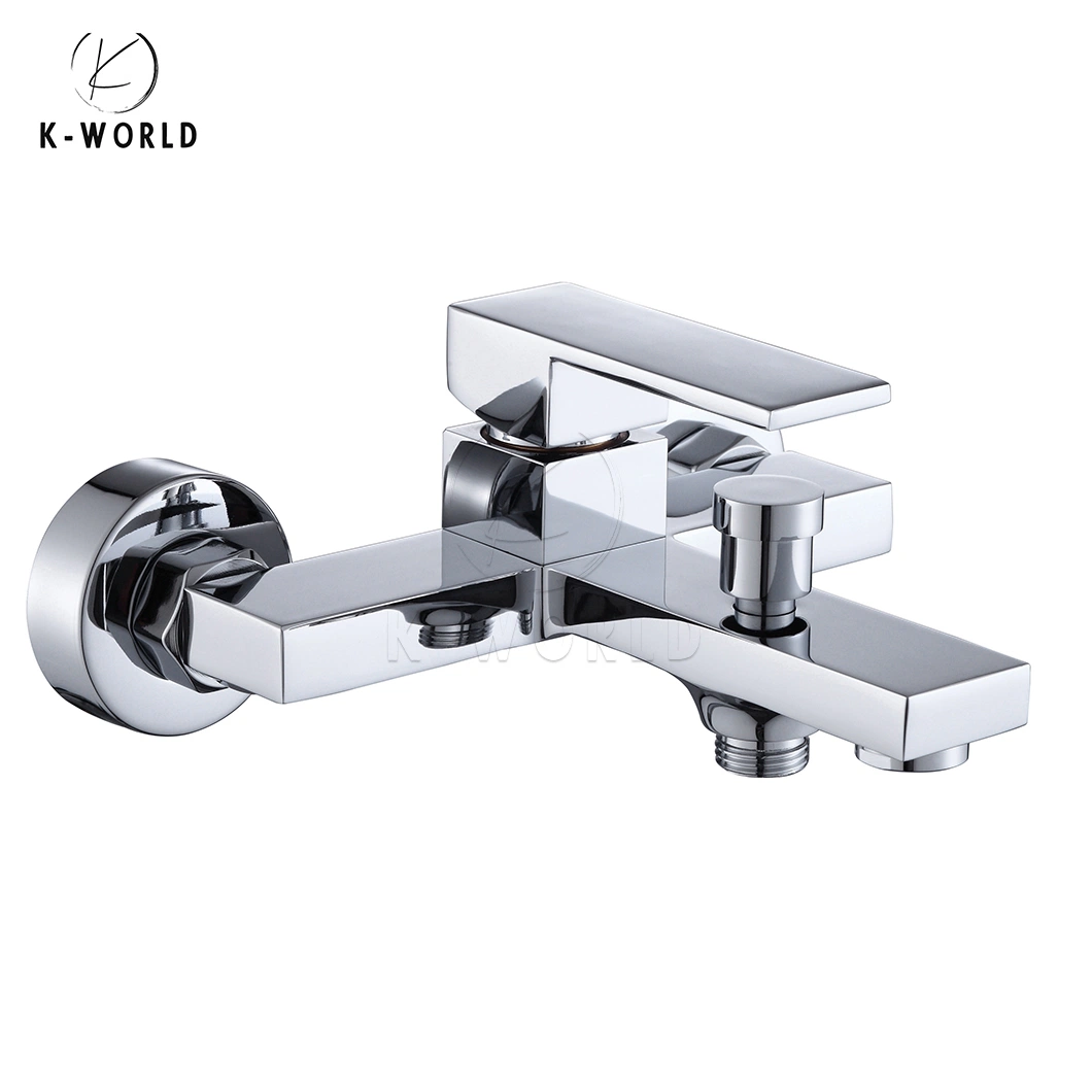 K - World bath shower Mixer fabricantes de torneiras ODM Custom Recessed Banheira Chuveiro faucet China bela aparência banheira chuveiro