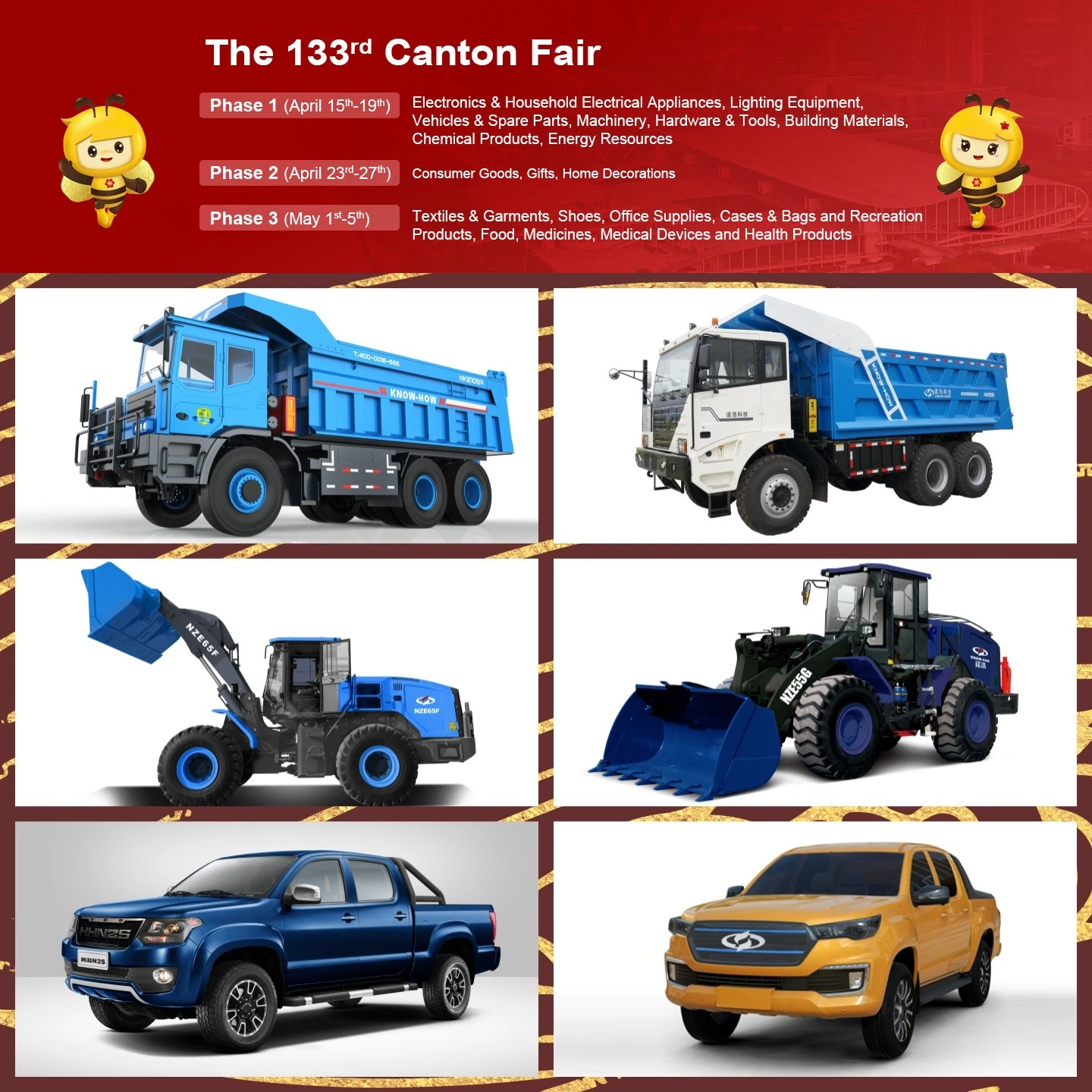 Nke105D4 105 Tons Grade 422kwh Full Hydraulic Steering Charging Mining Electric Dump Truck