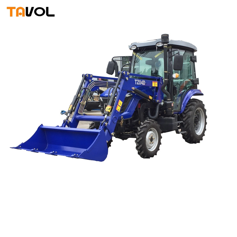 Mini-tracteur agricole d'occasion avec chargeur frontal de Chine