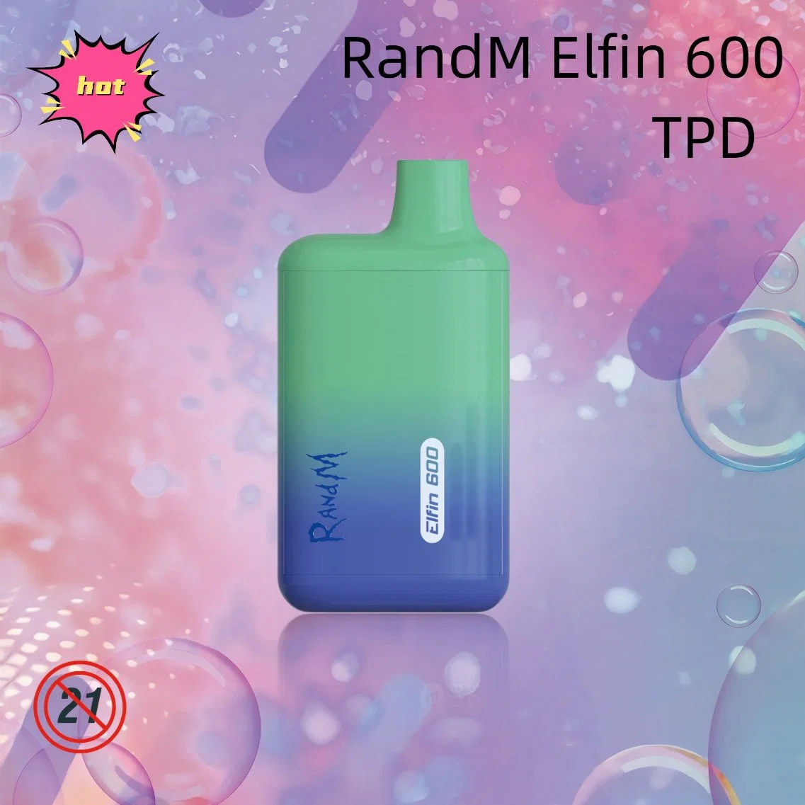 Randm Elfin Distributoren China Direct Buy Mesh Coil Einweg Vape Pen 600 Puffs Shenzhen Großhandel E Zigarette großer Geschmack billig Smoke E Vape Preis