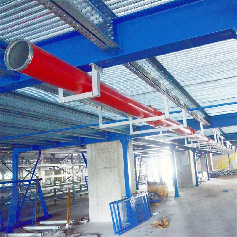 Warehouse Storage Indoor Heavy Duty Steel Mezzanine Floor