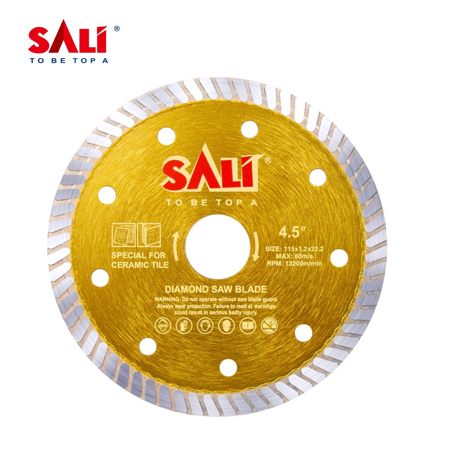 Sali 4'' Professional Hot Press Diamond Saw Blade for Ceramic Tile