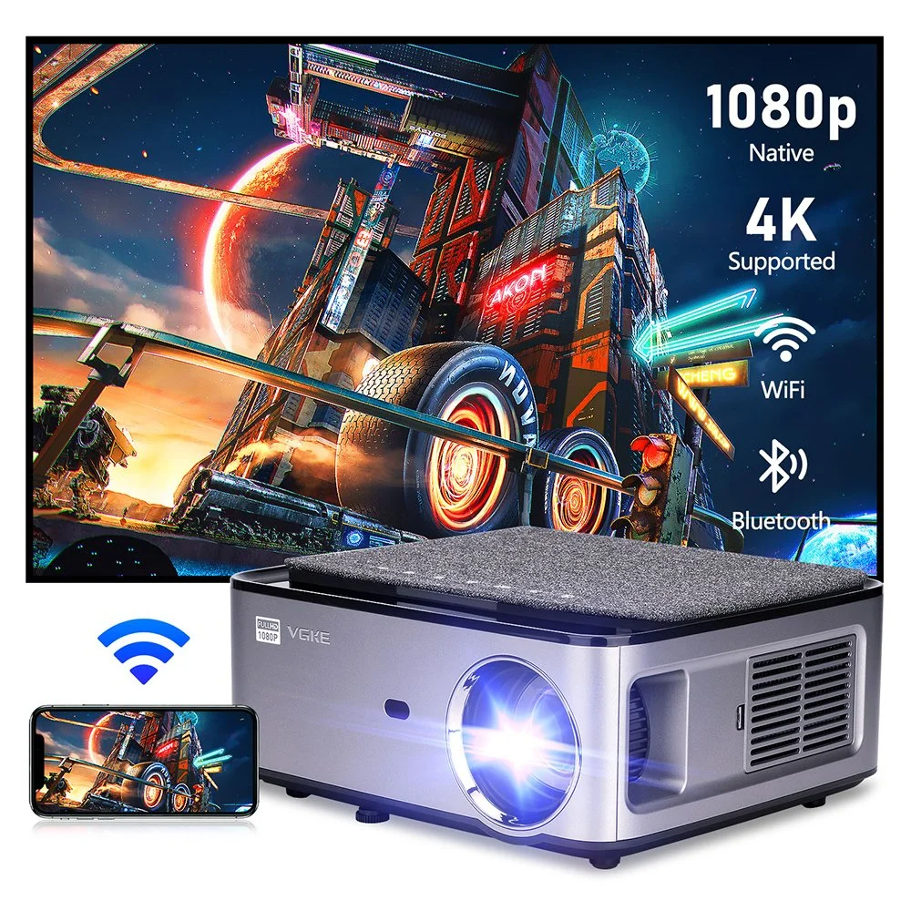 Mini Projectors HD 4K 1080P Home Theater