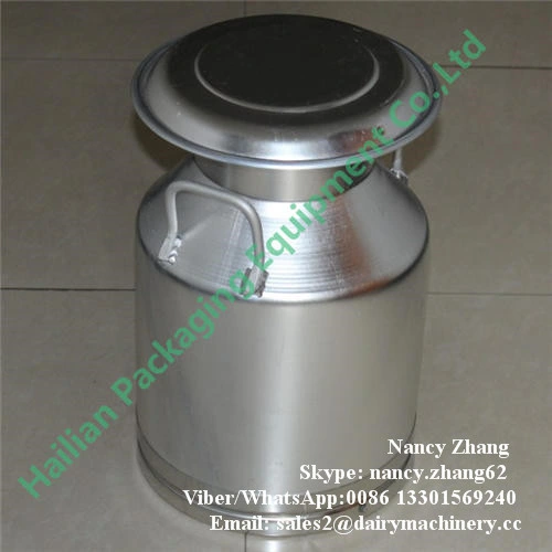 FDA Approved Aluminum Alloy Milk Can with Mushroom Cover