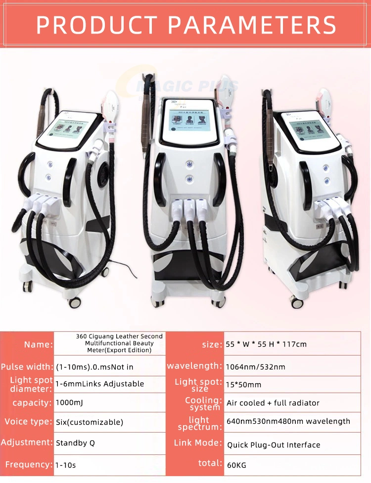 High quality/High cost performance  Hair Removal Anti Wrinkle Ice IPL Laser Hair Removal Machine for Carbon Peel