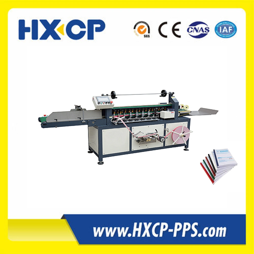 Spine Paper Taping Machine for Hardcover Book Post Press Spine Paper Pasting Machine for Notebook