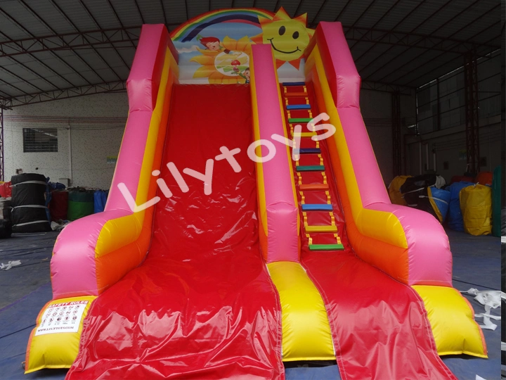 China Hot Sale Cheap Commercial Used Dry Slide Kids Toys Bouncer Inflatable Slides