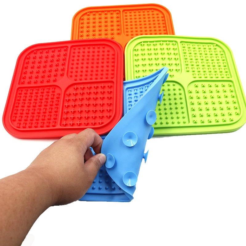 Dogs Boredom Anxiety Reducer Snuffle Mat Puzzle Toys Food Mat with Suction Cups OEM Pet Slow Feed Feeding Mat Dog Lick Pad