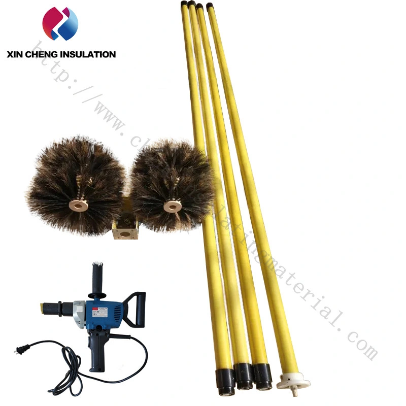 Live Electric Cleaning Brush for Multi Oil Switch Bushing Wall Pipe