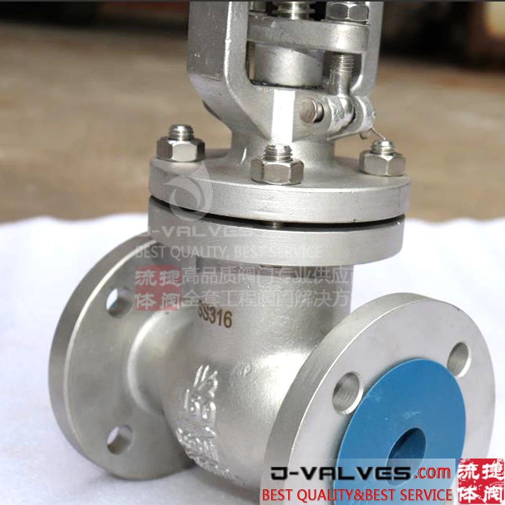 Stainless Steel Manual Globe Valve with Flange End