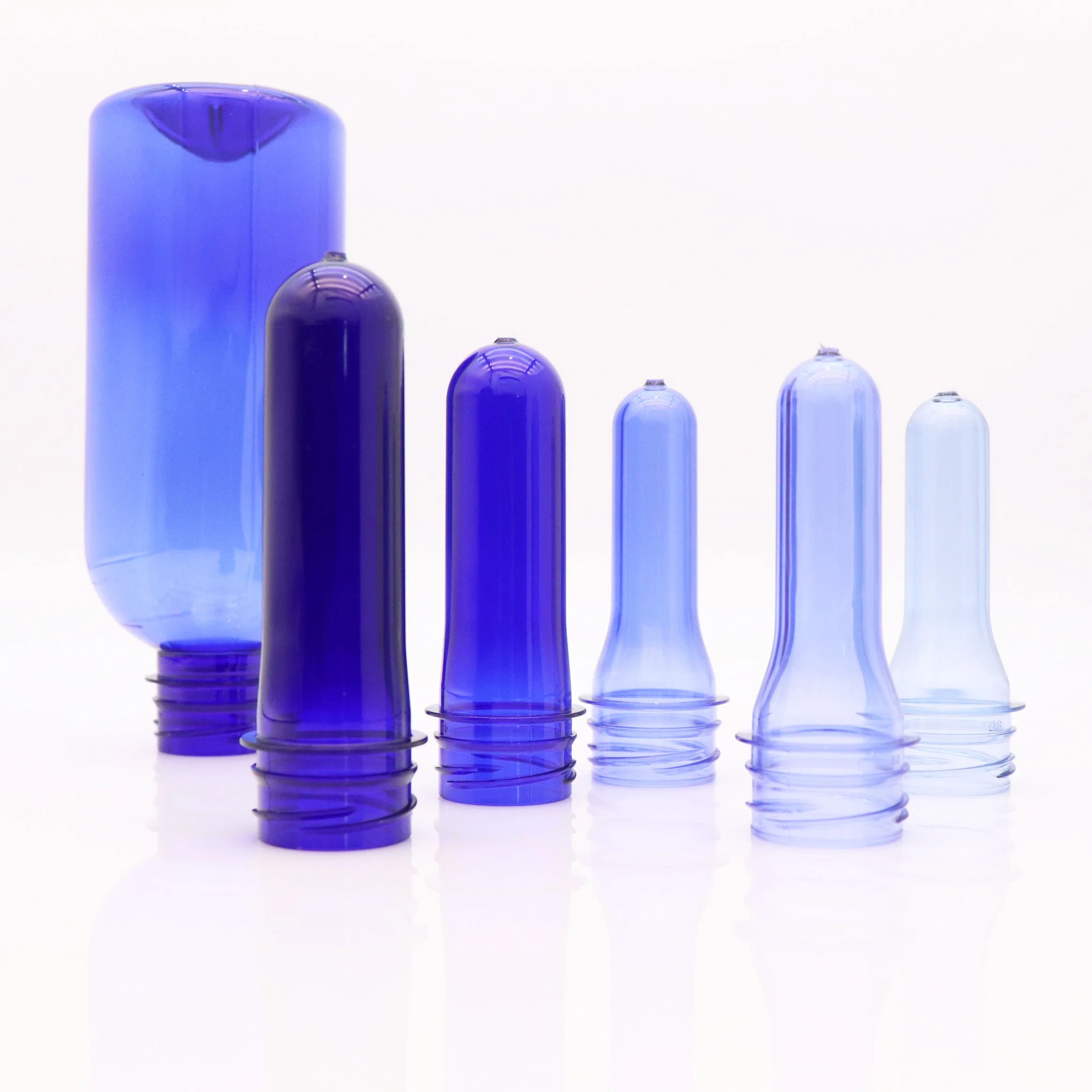 89mm Neck 35g 45g Blue Color Mineral Water Plastic Pet Bottle Preform