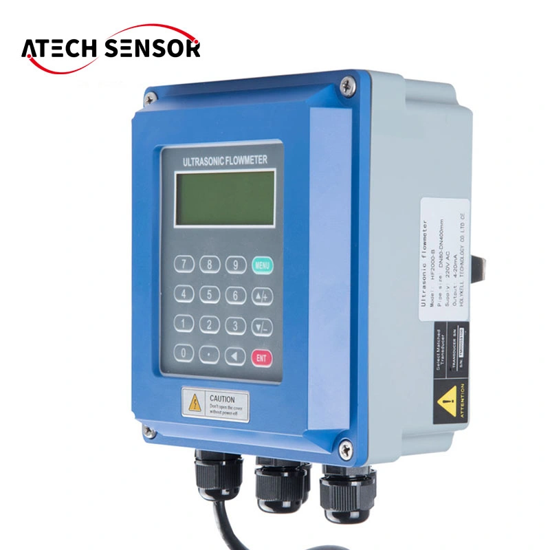 Atech Ultrasonic Digital Water Flow Meter Clamp on