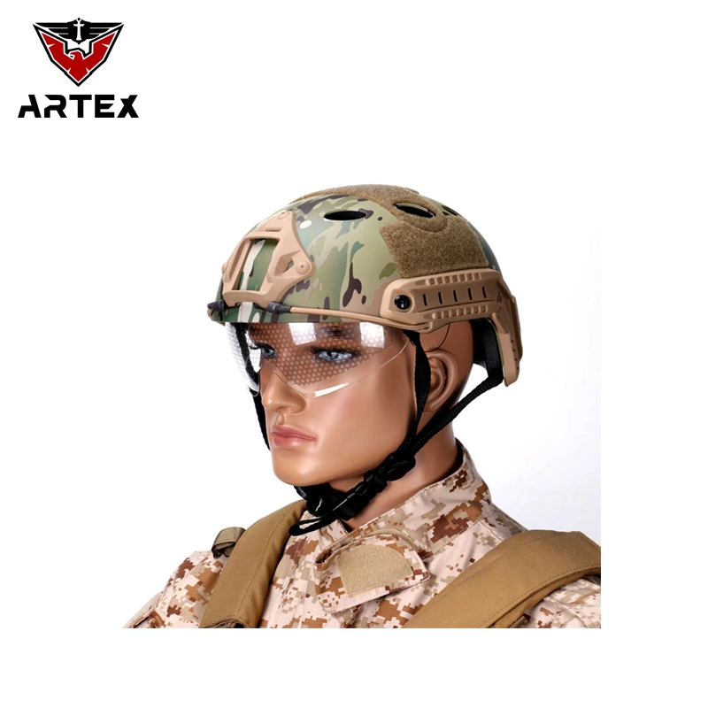 Military Tactical Special Head Protection Tactical Safety Fast High Elastic Belt Tightening Fixed Tactical Helmet