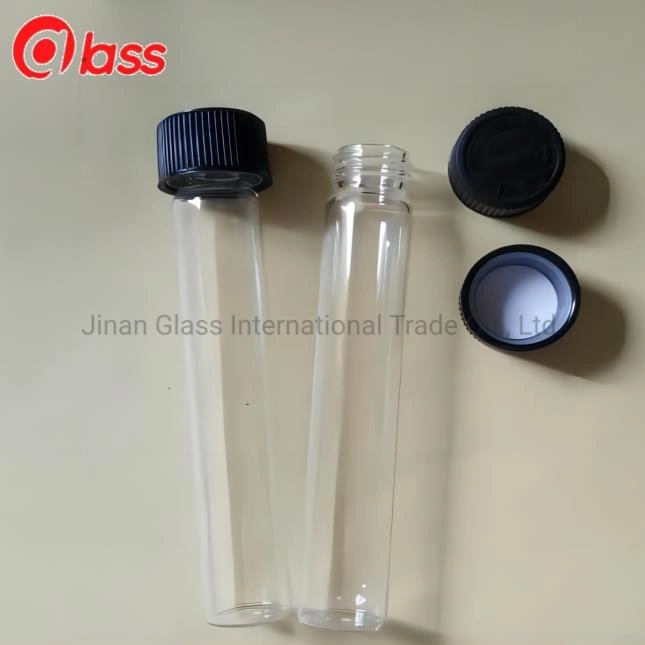 Glass Test Tube with Screw Cap 150 Borosilicate Glass Test Tube with Cork China