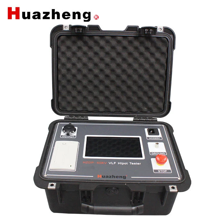 Portable 60kv Vlf Cable Tester High Voltage Hipot Test Set