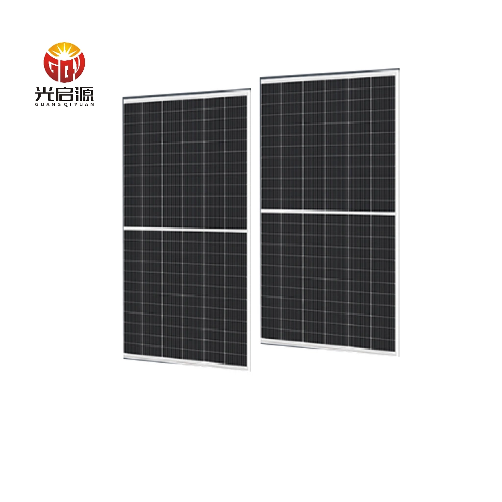 Painéis solares Mono de 450 painéis solares industriais de meia célula