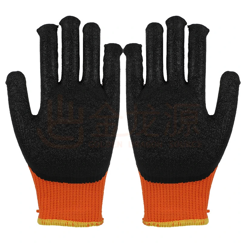 Cheap Chinese Factory 2023 7g Winter Men Work out Gloves for Hand Protective Labor Gloves 3/4 Dipping