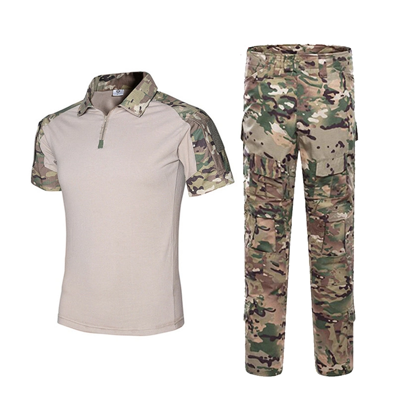 Deportes al aire libre de ocio tácticas camuflaje camiseta