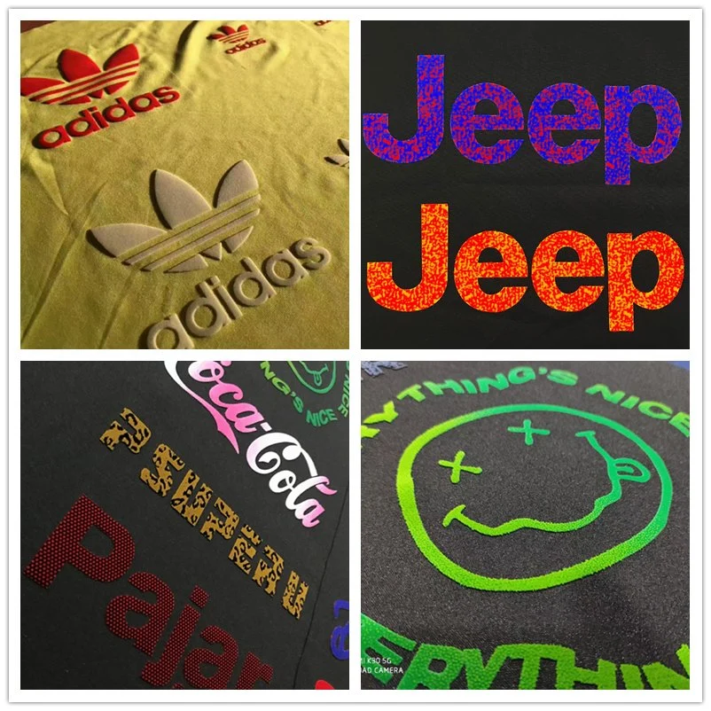 3D Flock Vinyl PU Flex Heat Transfer Rolls for T-Shirt