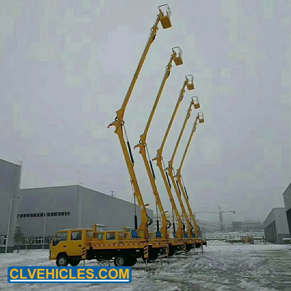 20m Aerial Work Platform Operation Manlift Truck