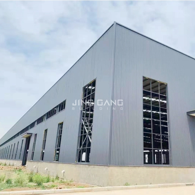 Industrial Prefabricated Steel Structure Warehouse Workshop Prefab Construction Project for Industrial Building