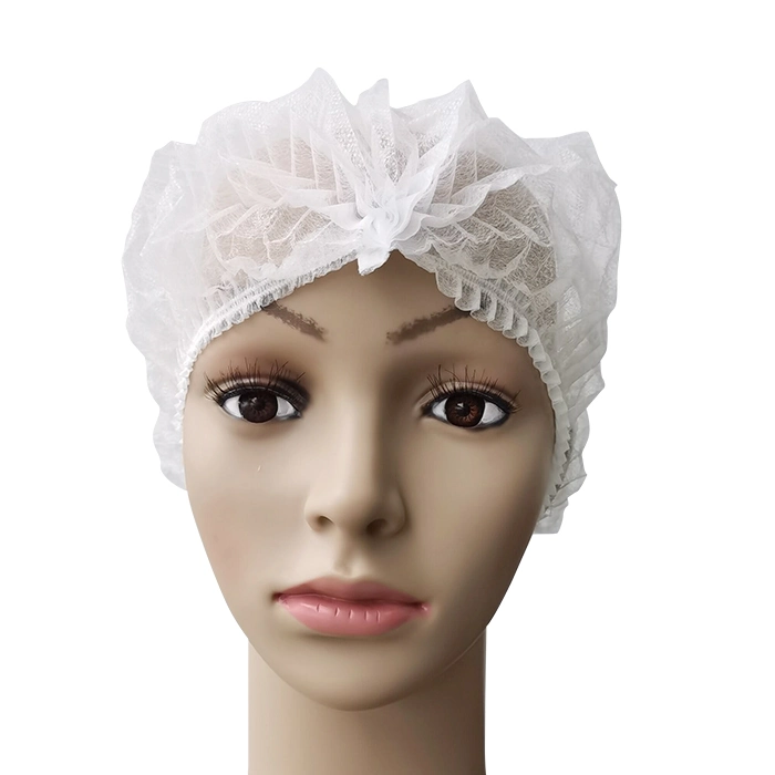 Food Factory Polypropylene High quality/High cost performance Clip Shape Head Cover Nursing Breathable Surgery Disposable Hair Caps