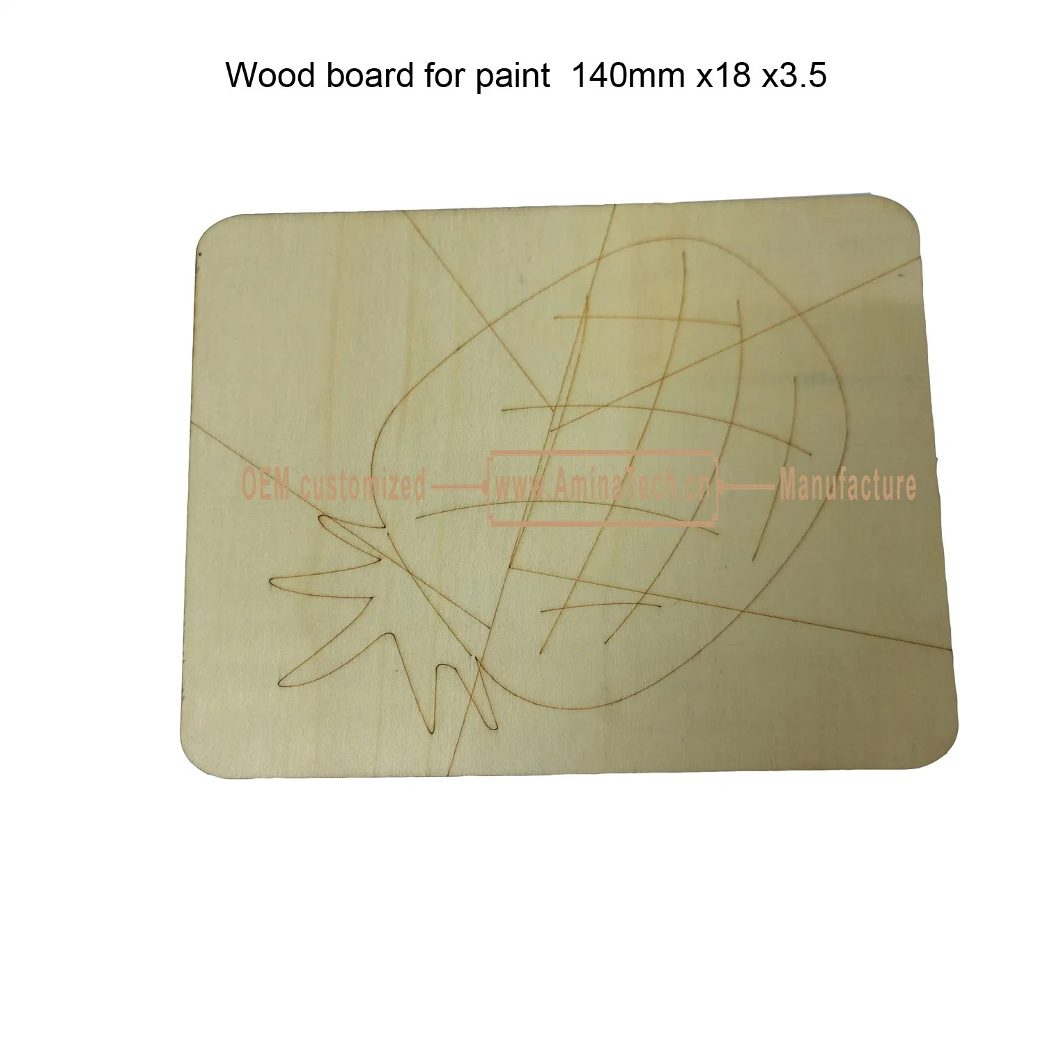 Wood board for paint  140mm x18 x3.5,Hand Tools