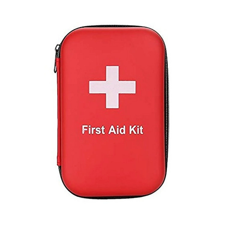 Shockproof Storage Carry Hard EVA Medical Hard EVA Travel Bag Storage First Aid Kit Case with Accessories Pocket