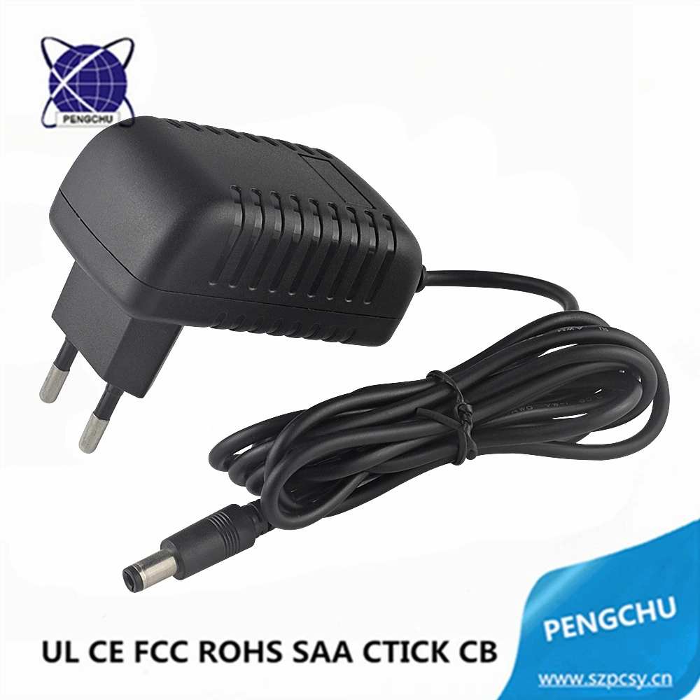 Adaptador de conmutación de CA CC 9W 9V 1A Cargador de pared